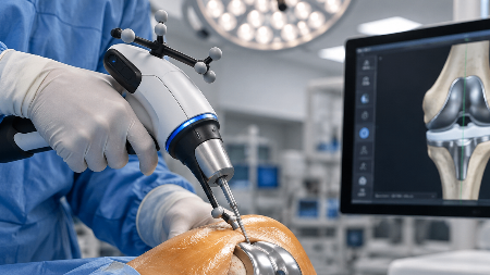 Smith+Nephew Introduces A New Knee Replacement System Compatible With Handheld Robotics