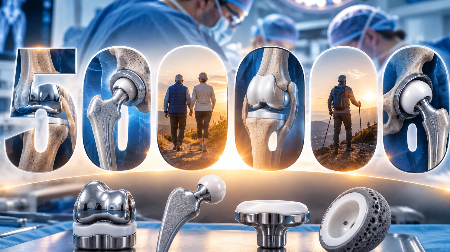 OrthAlign Surpasses 500,000 Joint Replacement Procedures