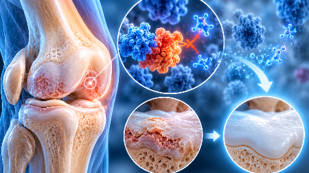 Scientists Regenerate Knee Cartilage by Targeting an Aging-Related Enzyme