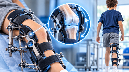 New Paediatric Knee Brace Targets Contractures During External Fixation